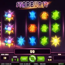Videoslots - Starburst Slot Game - NetEnt